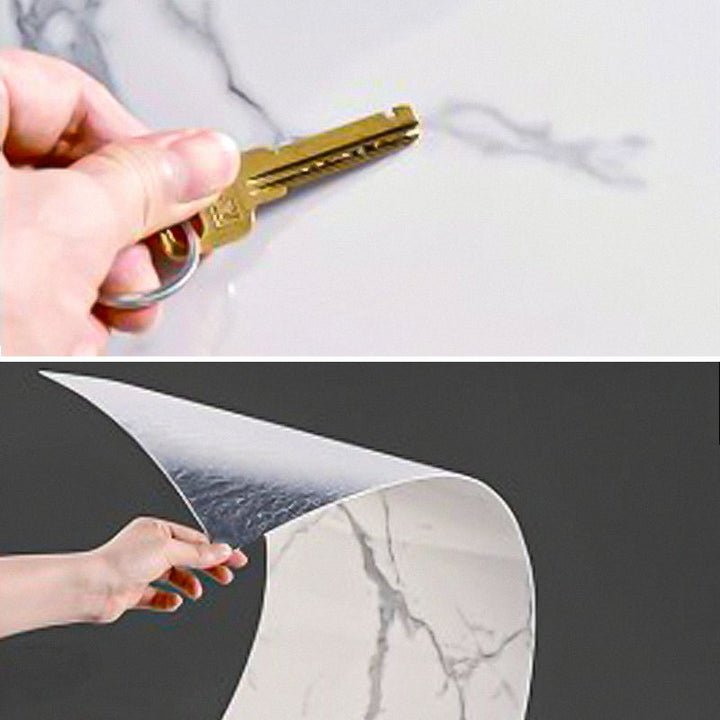 Lisslune | Single Plate Wallpaper Contemporary PVC Waterproof Peel and Stick Wall Tile