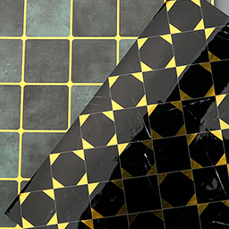 Lisslune | Mosaic Tiles Wallpaper PVC Square Form Peel and Stick Tiles