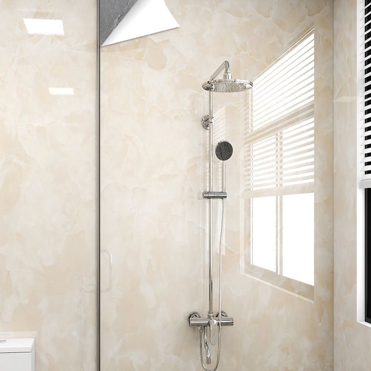 Lisslune | Modern Peel/Stick Splash Guard Tiles PVC Wallpaper for Bathroom Splash Guard