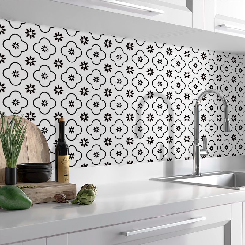 Lisslune | Rectangular Waterproof Tile PVC Single Peel & Stick Tile for Backsplash