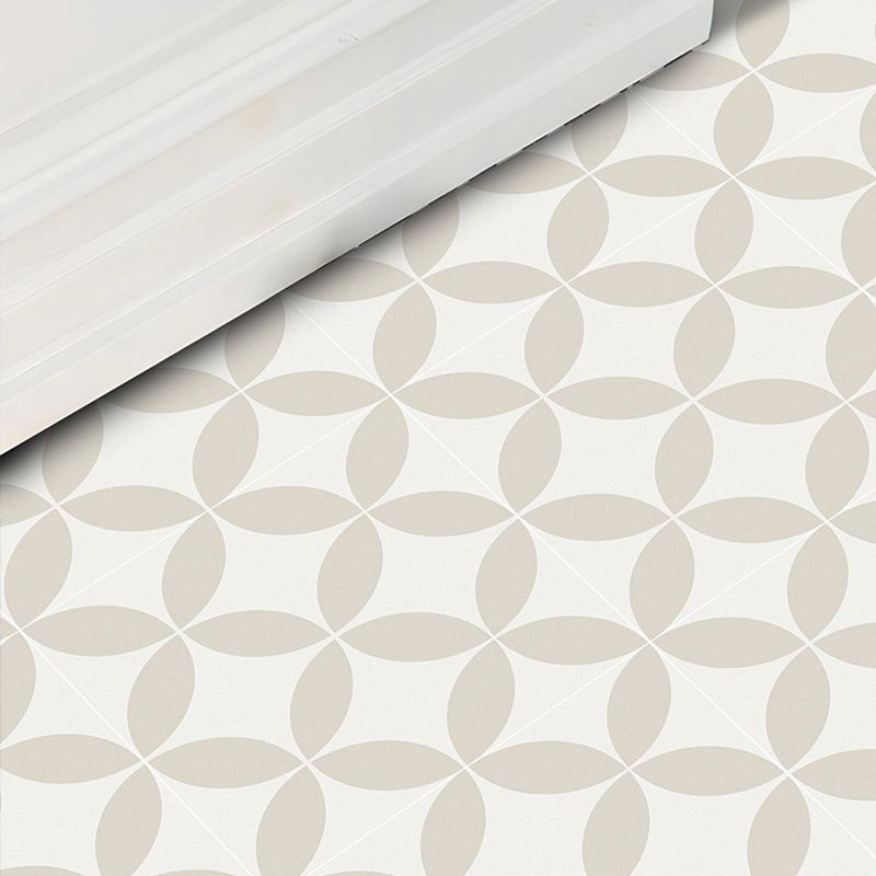Lisslune | Square Indoor Vinyl Flooring Peel and Stick Coin Hole Graphic Waterproof Vinyl Flooring