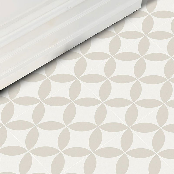 Lisslune | Square Indoor Vinyl Flooring Peel and Stick Coin Hole Graphic Waterproof Vinyl Flooring