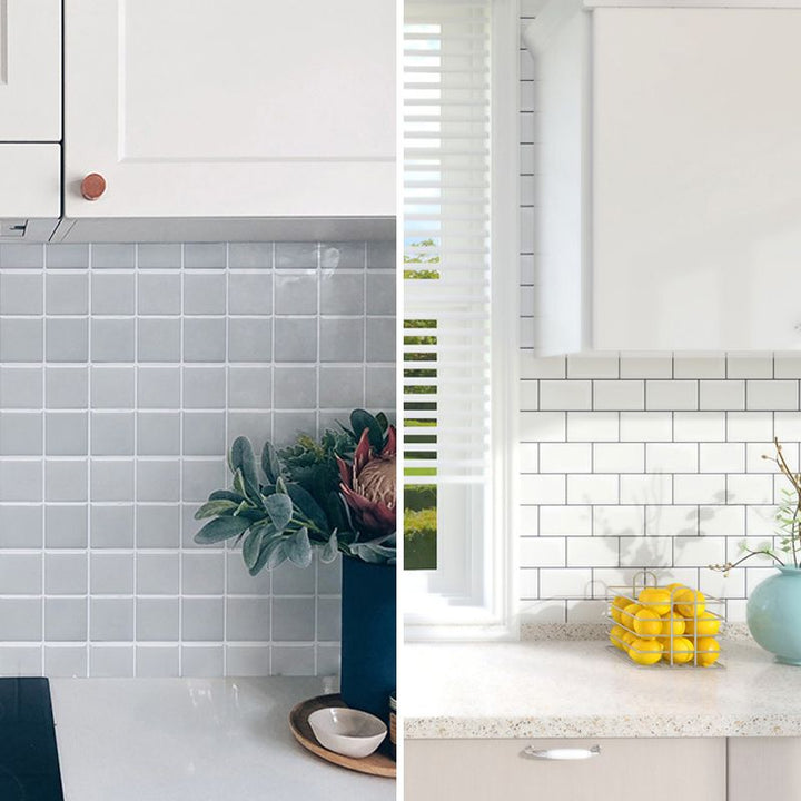 Lisslune | Modern Wallpaper Field Tile/Single Tile Peel and Stick Back Splash Kitchen