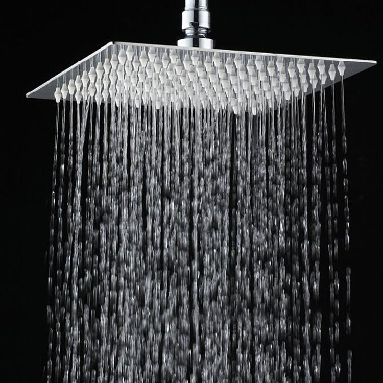 Lisslune | Large Shower Head 304 Stainless Steel Standard Spray Pattern Fixed Shower Head