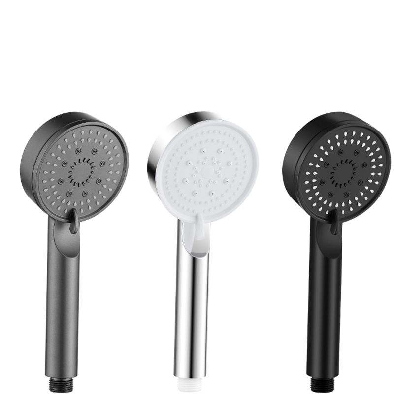 Lisslune | Modern Round Hand Shower Medium Flow 5 Spray Wall Mount Hand Shower