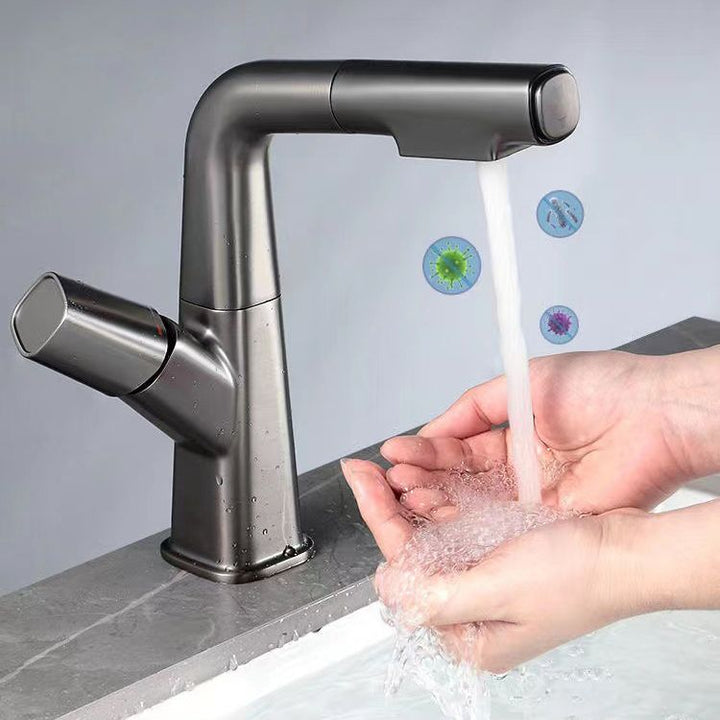 Lisslune | Widespread Basin Faucet Modern Tap with Single Lever