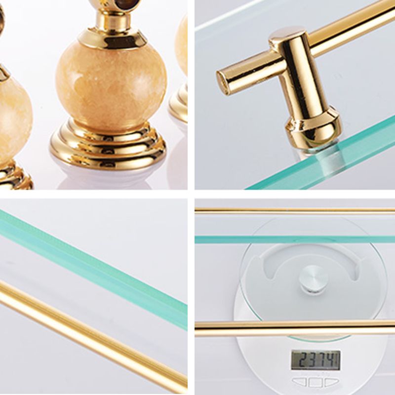 Lisslune | Modern bathroom accessories as a single piece or as a set in gold