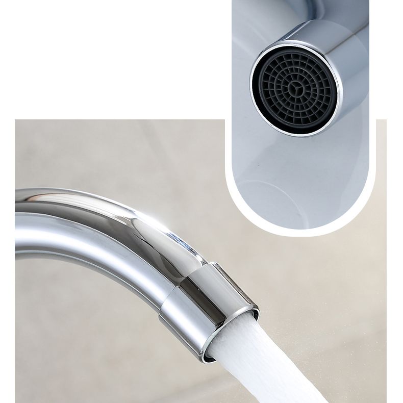 Lisslune | High Arch Conversion Faucet Two Handle Brass Sink Faucet for the Bathroom