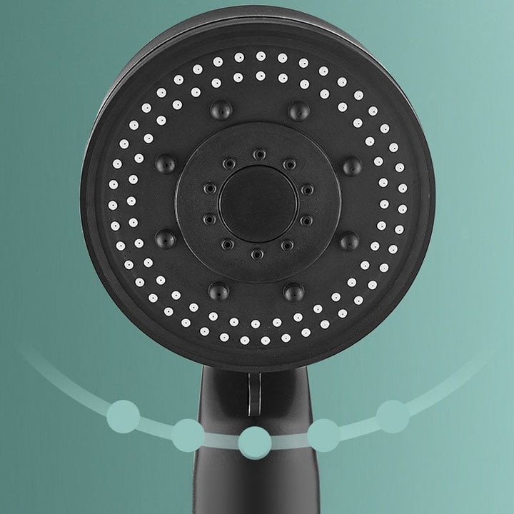 Lisslune | Standard Plastic Shower Head Self-Cleaning Round Handheld Shower Heads