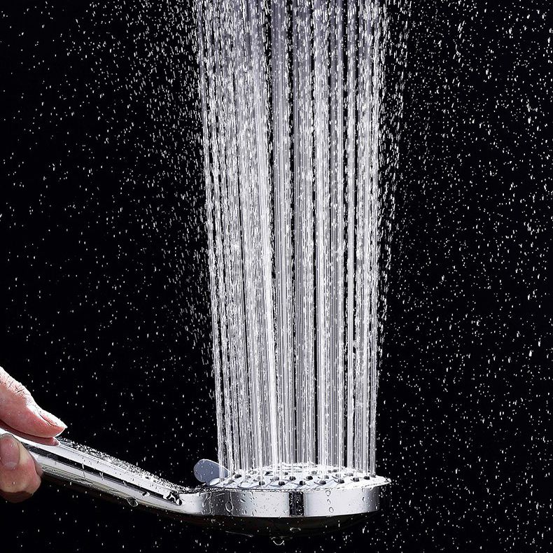 Lisslune | Modern Plastic Shower Head Round Handheld Shower Head with Adjustable Water Flow