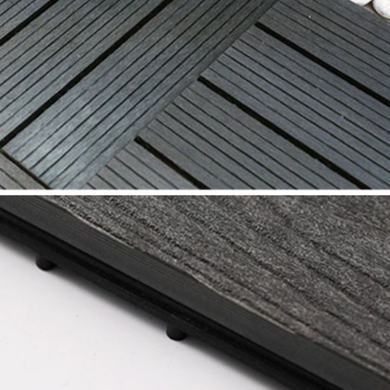 Lisslune | Striped pattern terrace tiles interlocking tiles kit outdoor patio