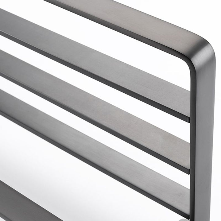 Lisslune | Gray metal modern bathroom accessories as a single item or as a set
