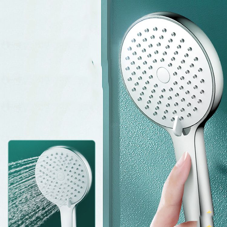 Lisslune | Round Self-Cleaning Handheld Shower Adjustable Water Flow Wall Mounted Hand Shower