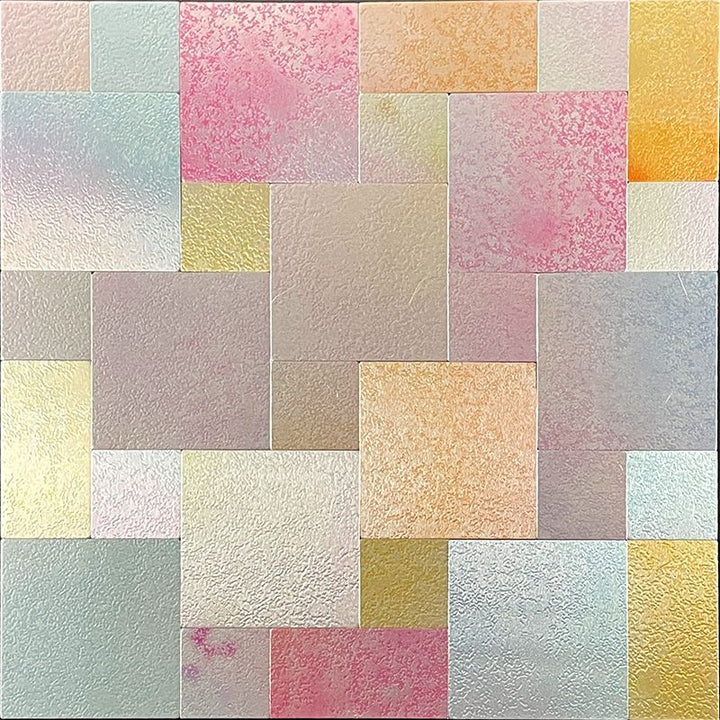 Lisslune | Rectangular Tile Peel and Stick Tile Kitchen Aluminum Splashback Peel and Stick Wall Tile