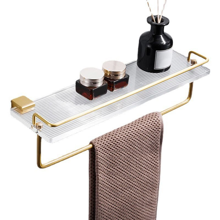 Lisslune | Modern Bathroom Hardware Towel Bar Bath Shelf Bathroom Accessories Set