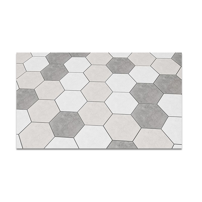 Lisslune | Modern PVC Flooring Peel and Stick Geometric Printed Vinyl Floor Planks