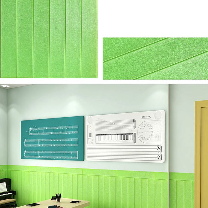 Lisslune | Modern Artificial Wood Grain Wall Access Panel Peel-and-Stick Foam Back Panel