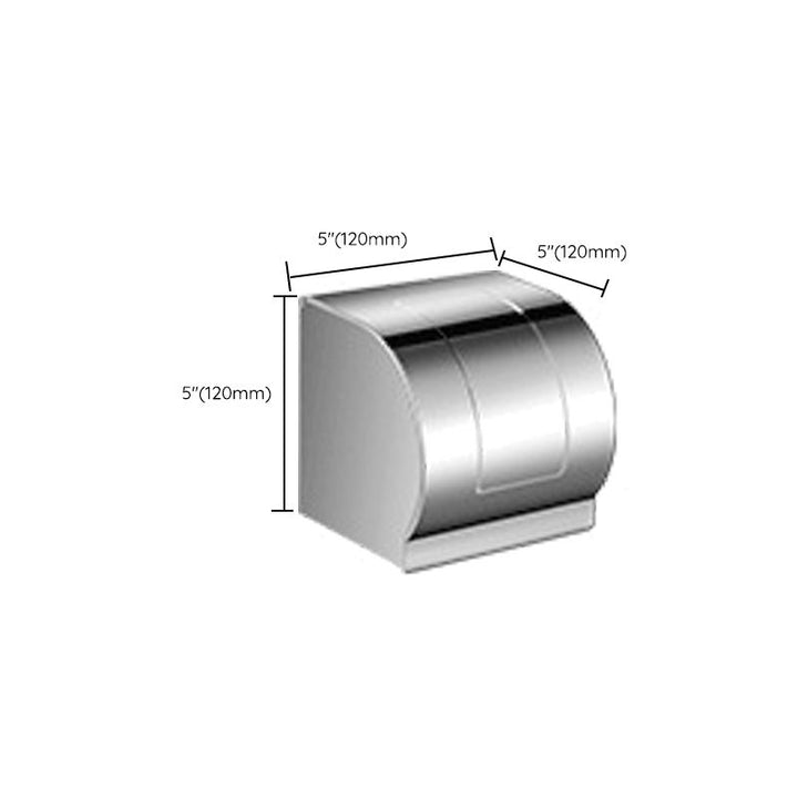 Lisslune | Modern Stainless Steel Bathroom Set Paper Holder Bathroom Shelf Bathroom Accessories