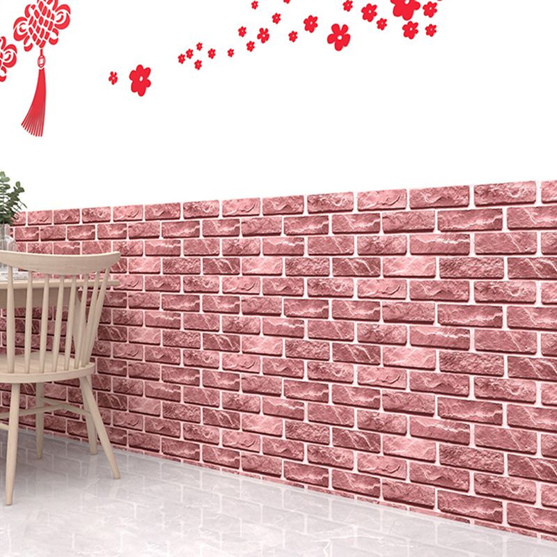 Lisslune | Artificial Brick Wall Panel in Country House Style Simple Living Room Table (5-Pack)
