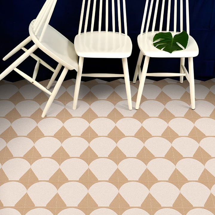 Lisslune | Square Interior Vinyl Tile Peel and Stick Waterproof Vinyl Tile