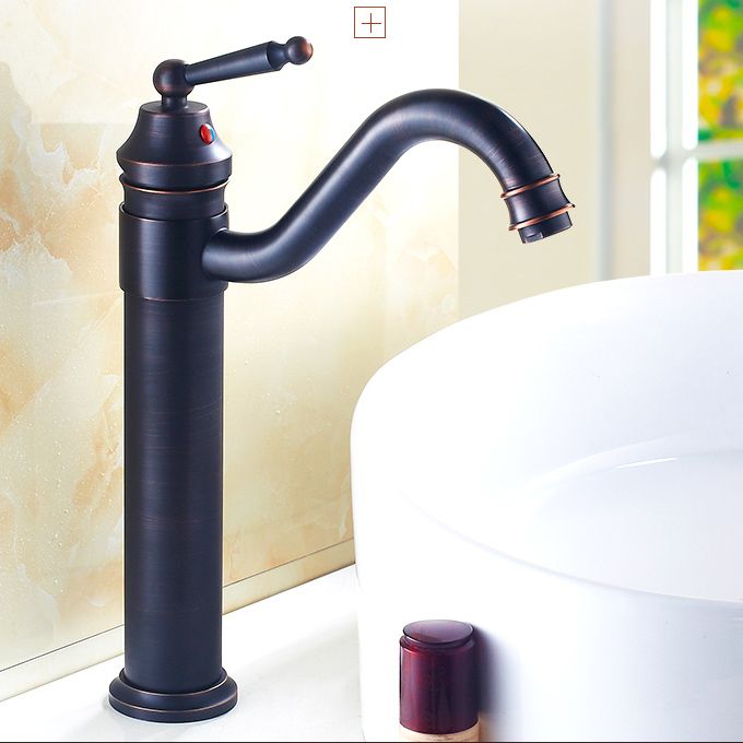 Lisslune | Farmhouse Widely Distributed Bathroom Faucet Vintage Single Hole Sink Faucet