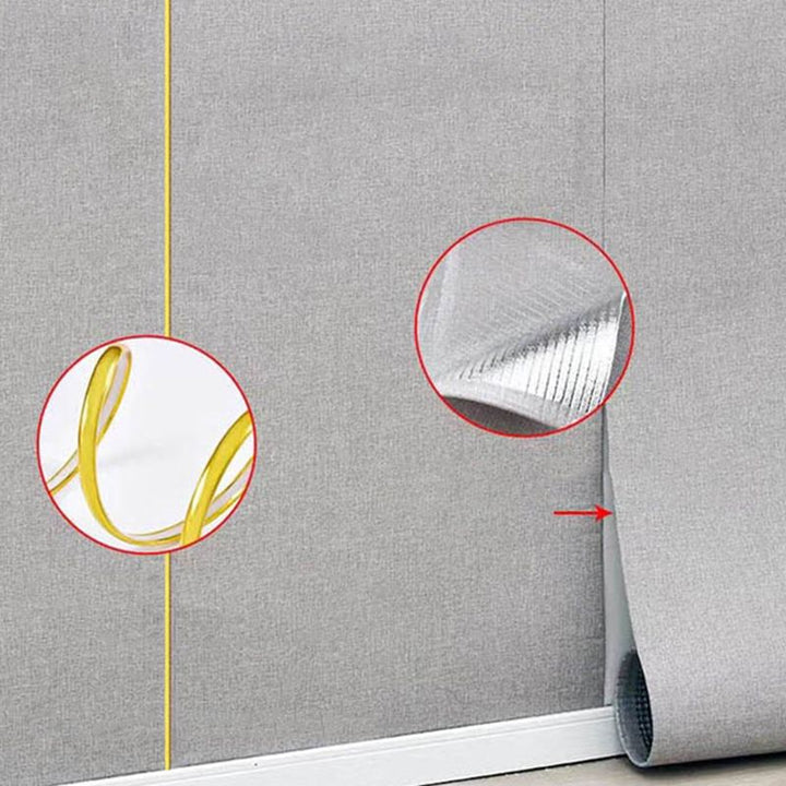 Lisslune | Modern Wall Paneling Padded Peel and Stick Soundproof Interior Wall Tile