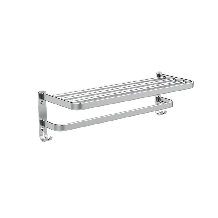 Lisslune | 7-piece Bathroom Accessory Set Modern Aluminum Bathroom Set in Silver
