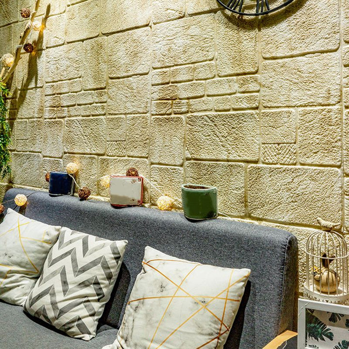 Lisslune | Modern PVC Cladding Smooth Wall Interior 3D Living Room Plank Set of 1