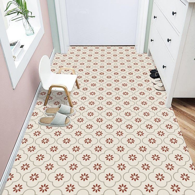 Lisslune | Square Peel and Stick Back Wall Plastic Single Tile Wallpaper with Non-Slip Surface