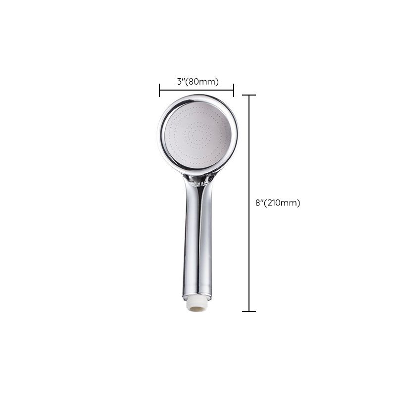 Lisslune | Round Handheld Shower Head made of Plastic Contemporary Style Shower Head