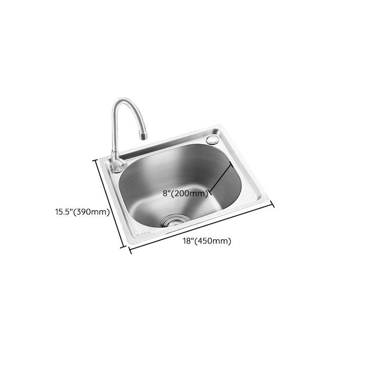 Lisslune | Modern bar prep mirror stainless steel with faucet workstation strip