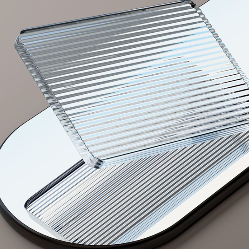 Lisslune | Black Bathroom Set Metallic & Acrylic Bathroom Accessories Set made of Stainless Steel Aluminium