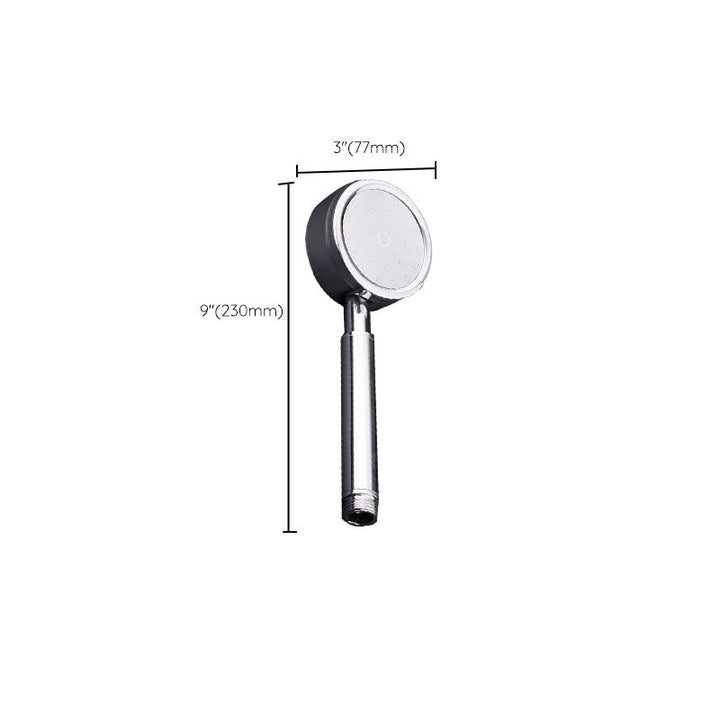 Lisslune | Modern Stainless Steel Handheld Shower Water Filtration Round Shower Head