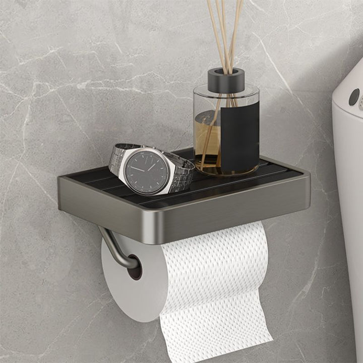 Lisslune | Modern Bathroom Hardware Set Paper Holder Towel Bar Bathroom Accessory Set