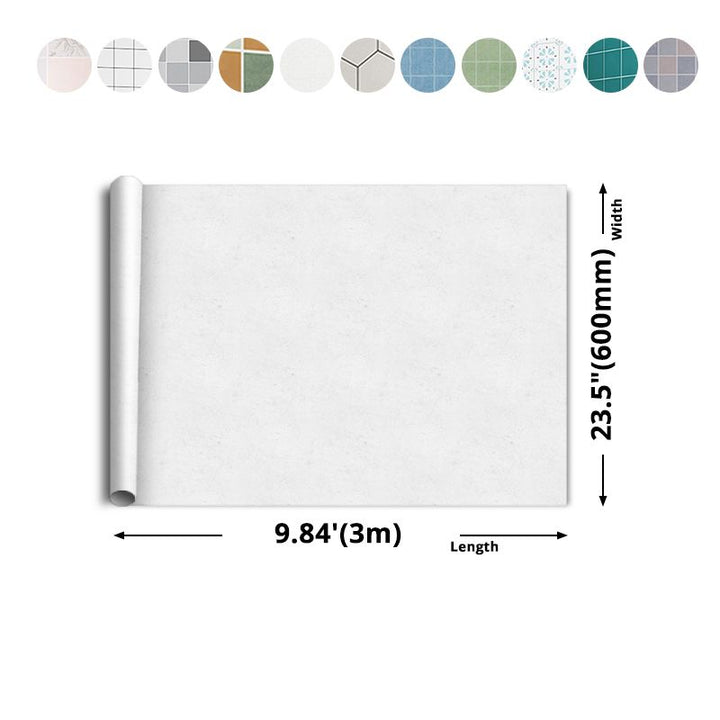 Lisslune | Modern Splash Protection Wallpaper Peel and Stick Mosaic Tile for Bathroom