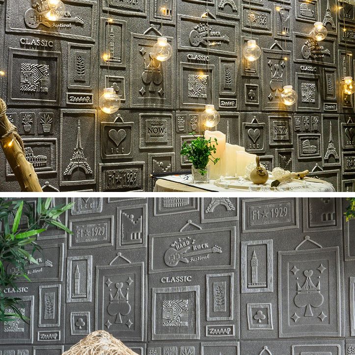 Lisslune | Interior Wall Cladding 3D Print Peel and Stick Waterproof Wall Panel