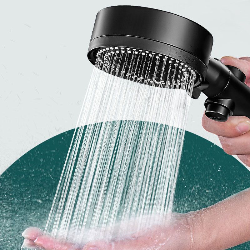 Lisslune | 5 setting patterns shower head plastic round handheld shower head