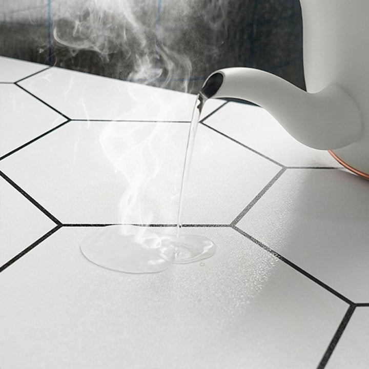 Lisslune | Waterproof kitchen back wall mosaic tiles Smooth peeling and sticking wall tiles