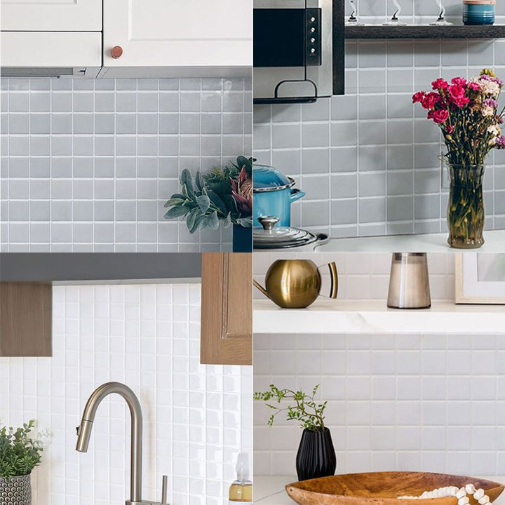 Lisslune | Modern Wallpaper Field Tile/Single Tile Peel and Stick Back Splash Kitchen