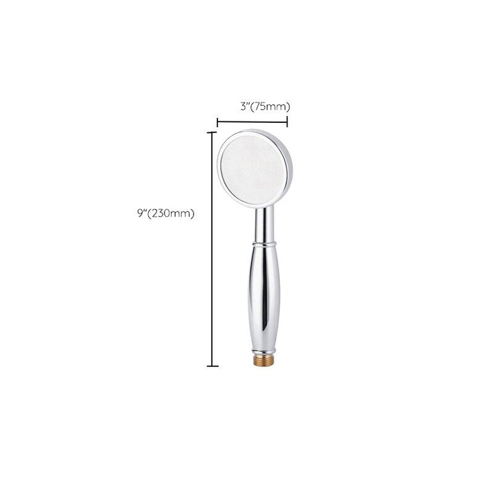 Lisslune | Simple Handheld Shower Head Square 304 Stainless Steel Shower Head