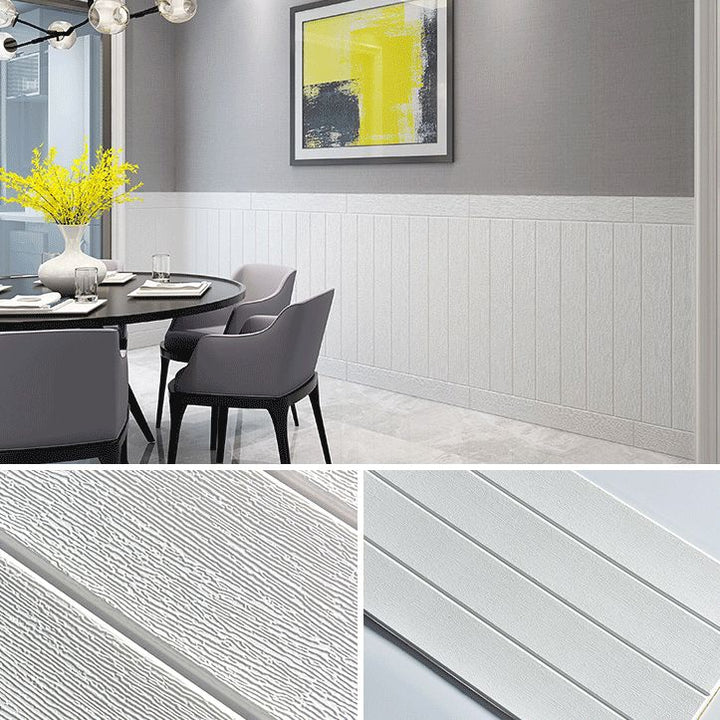 Lisslune | Farmhouse Wall Plank 3D Brick Bedroom and Living Room Wall Panel Set of 10