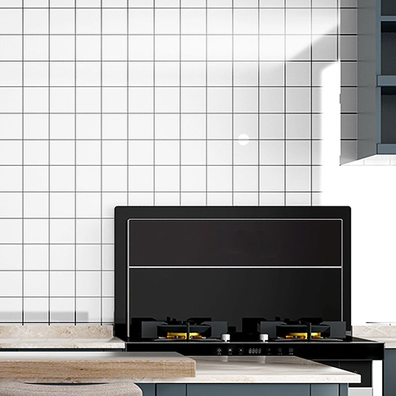 Lisslune | Modern Stain Resistant Tiles PVC Peel and Stick Tiles for Splashback Wall