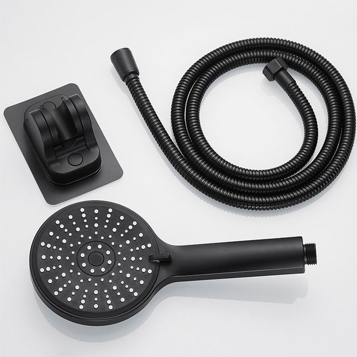 Lisslune | ABS Plastic Handheld Shower High Pressure 5 Spray Patterns Wall Mounted Showerhead