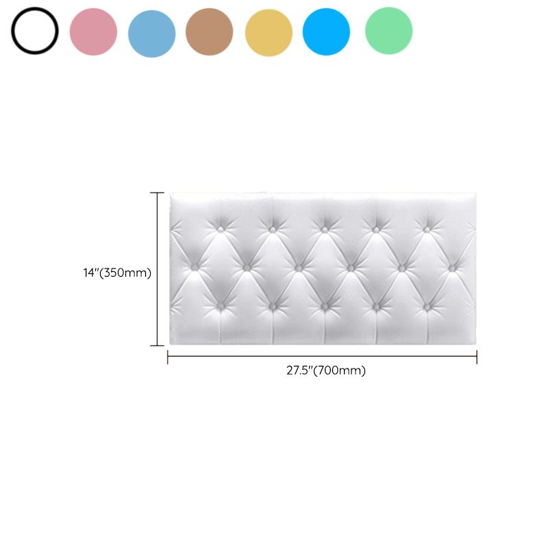 Lisslune | Modern Tin Backsplash Cover Smooth Wall Ceiling Cushion Plate Set of 1