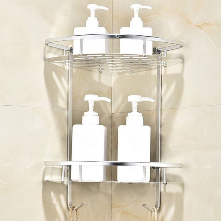 Lisslune | Modern Stainless Steel Paper Holder Bathroom Shelf Bathroom Accessories Set