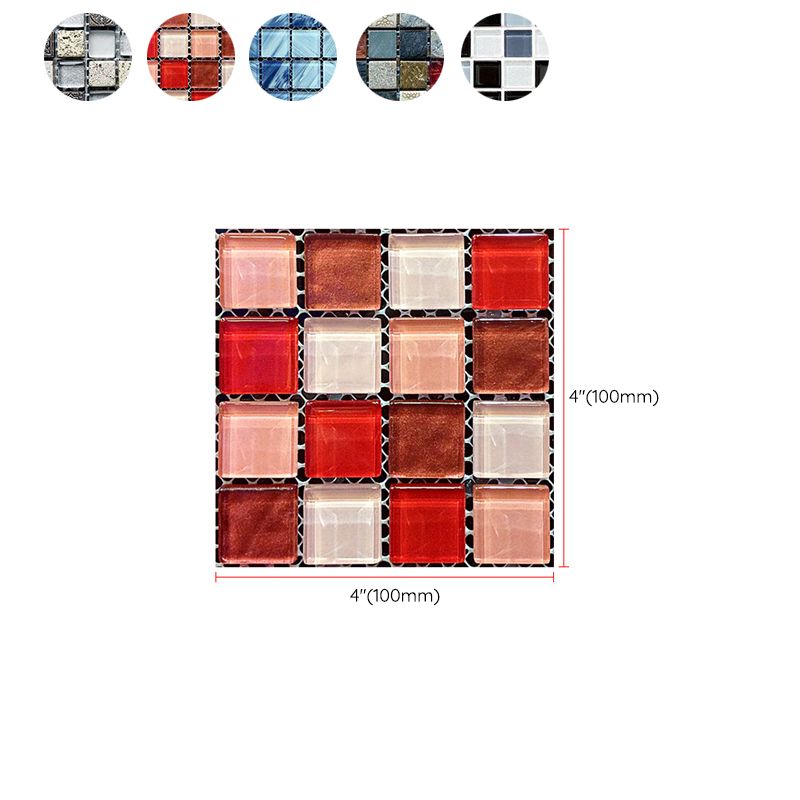 Lisslune | Mosaic tile peel and stick tiles plastic waterproof peel and stick mosaic tile