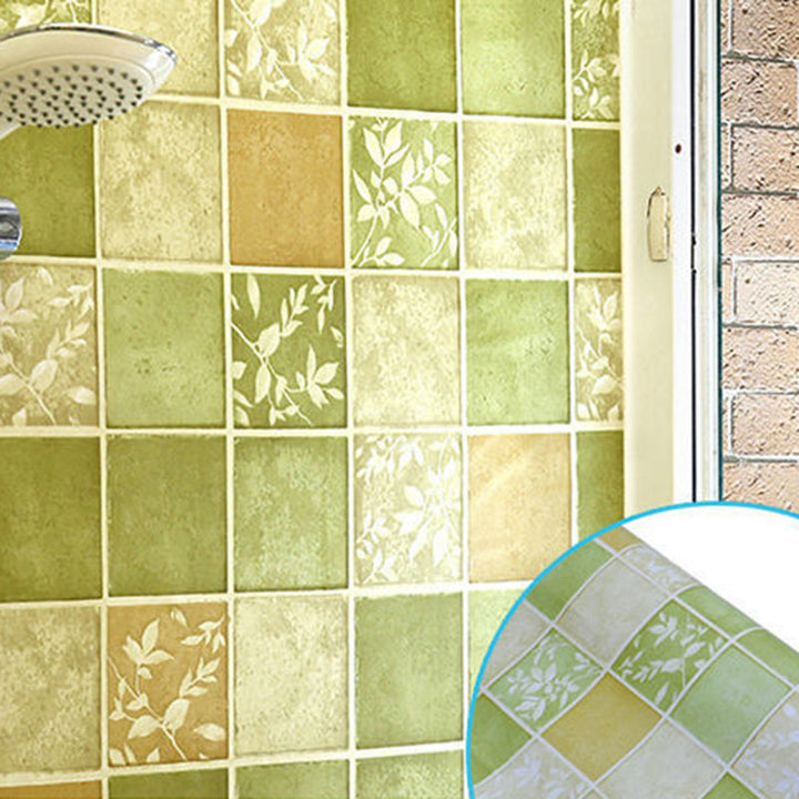 Lisslune | Kitchen wall tile Peel and Stick Wallpaper waterproof anti-oil Wallpaper