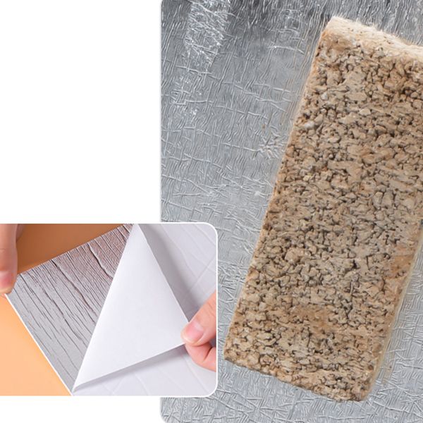Lisslune | PVC Stripping and Gluing Wall Tile Rectangular Field Tile Wallpaper