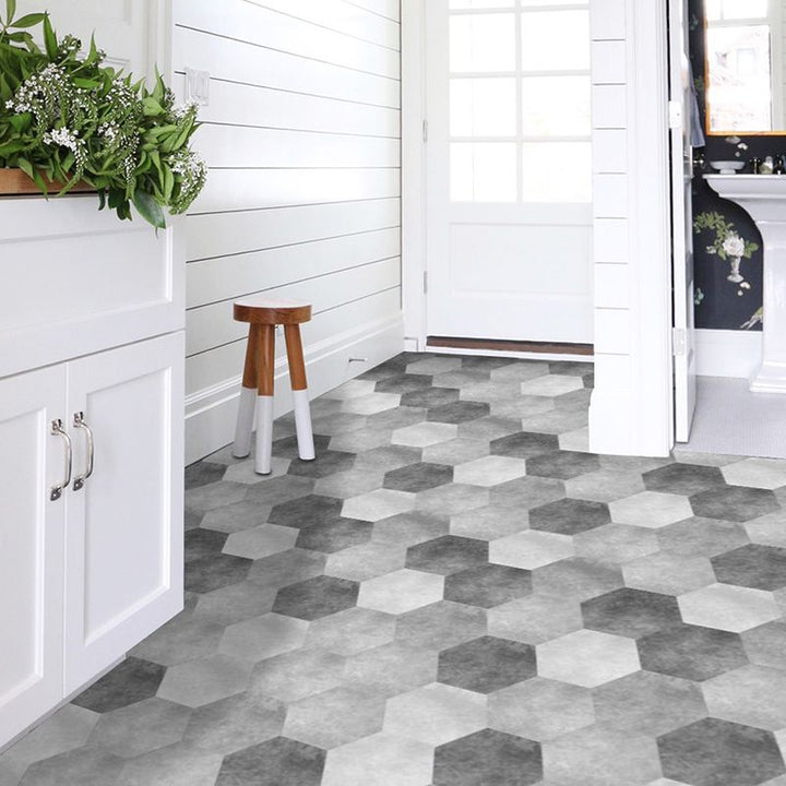 Lisslune | Light Vinyl Floors Self-adhesive matte vinyl floors with stone decor