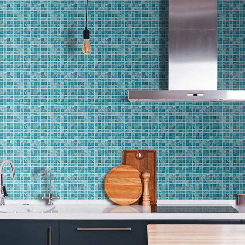 Lisslune | Peel and Stick Mosaic Tile Waterproof Square Peel and Stick Tile for the Kitchen 20-Pack